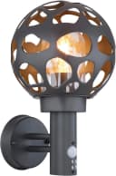 GLOBO LIGHTING Außen-Wandleuchte HILARIO Anthrazit mit Bewegungsmelder Bild 2