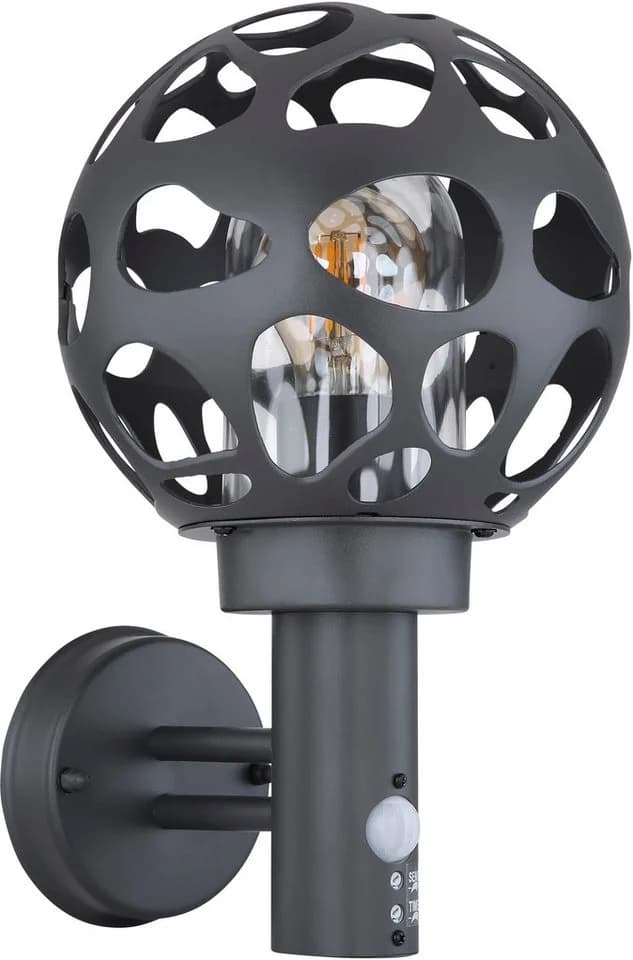 GLOBO LIGHTING Außen-Wandleuchte HILARIO Anthrazit mit Bewegungsmelder - Bild 3