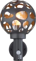 GLOBO LIGHTING Außen-Wandleuchte HILARIO Anthrazit mit Bewegungsmelder Bild 4