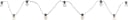 GLOBO LIGHTING LED-Lichterkette ALMAGA Schwarz 10 Leuchtmittel 2700K Bild 3