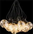 GLOBO LIGHTING LED-Lichterkette ALMAGA Schwarz 10 Leuchtmittel 2700K Bild 5