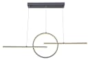 GLOBO LIGHTING LED Pendelleuchte BARRAL Graphit Modern Bild 2