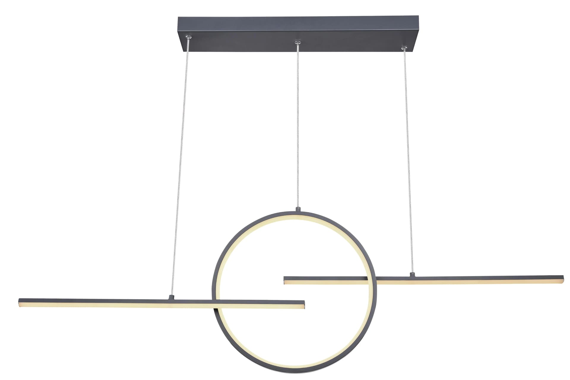 GLOBO LIGHTING LED Pendelleuchte BARRAL Graphit Modern - Bild 2
