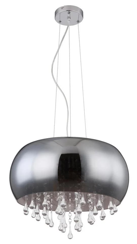 GLOBO LIGHTING Pendelleuchte KALLA Silber Chrom - Bild 2