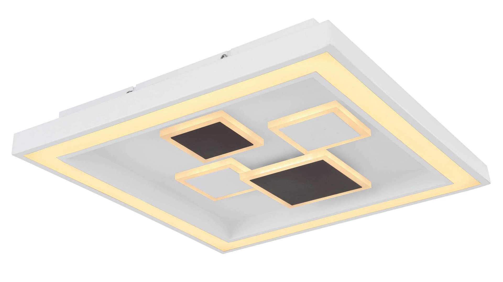 Globo LED-Deckenleuchte Nolo Opal/Weiß