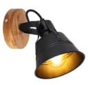 GLOBO LIGHTING Wandleuchte Industrie Wand Spot verstellbar Wohn Ess Zimmer Beleuchtung Strahler Bild 2