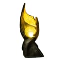 GLOBO LIGHTING Solarleuchte Warmweiß Crackle-Optik Gold Braun Bild 2