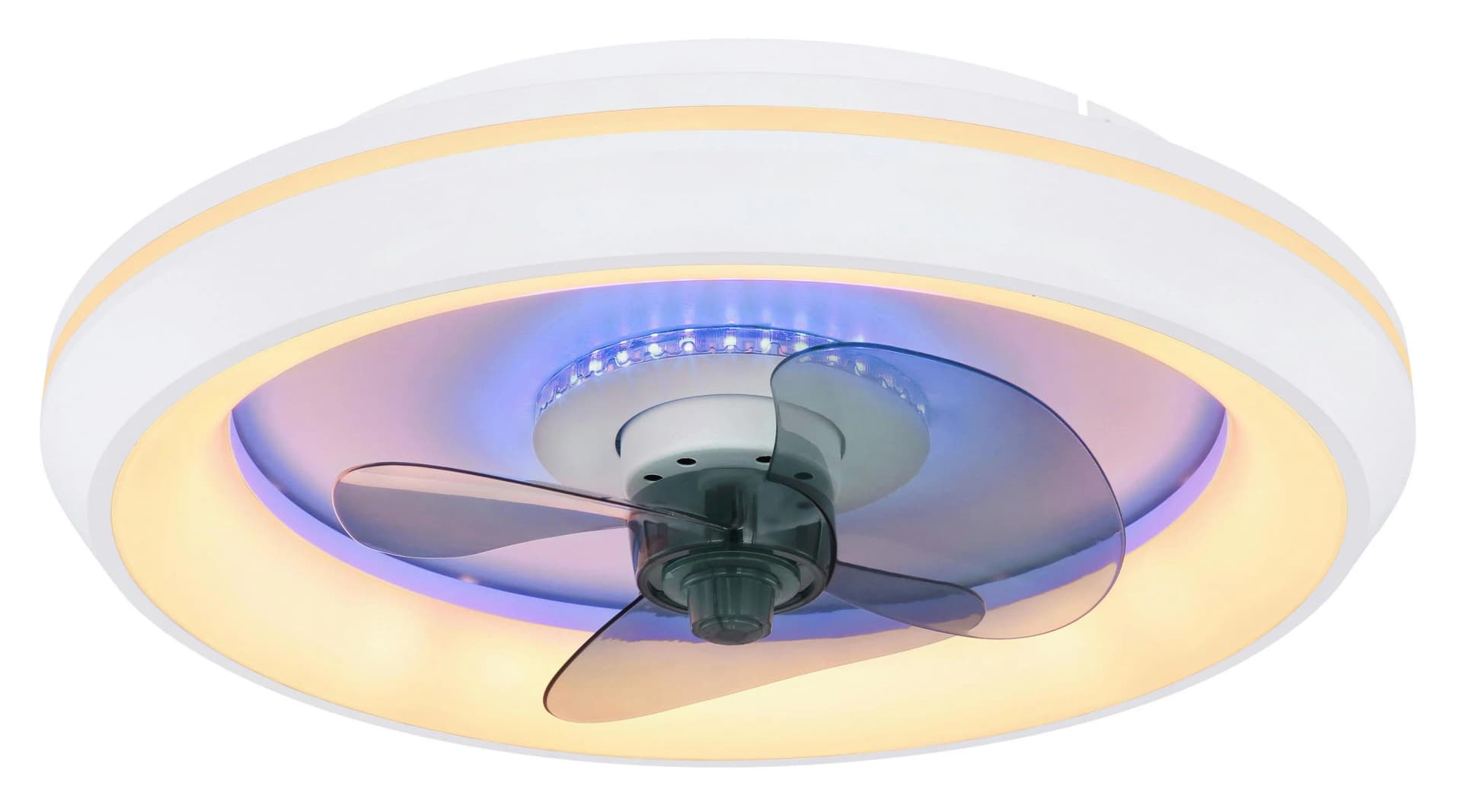 Globo Deckenventilator Joey Opal/Weiß/Grau
