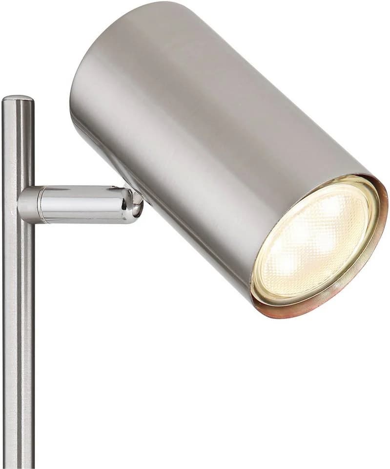 GLOBO LIGHTING LED Schreibtischlampe nickel matt beweglich - Bild 4