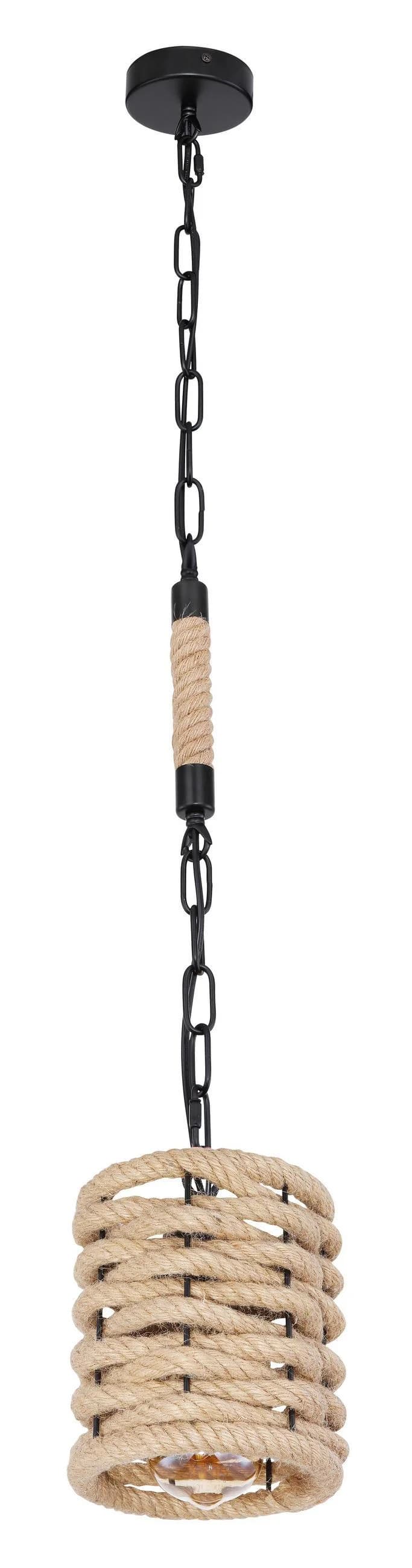 Globo Hängeleuchte 15679H Braun/Schwarz