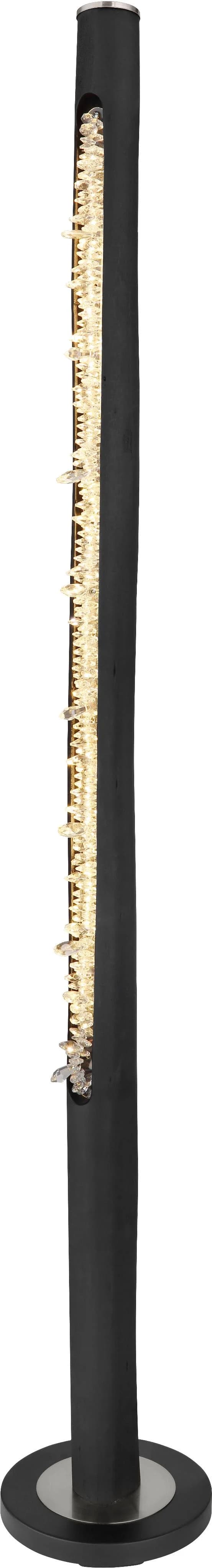 GLOBO LIGHTING Stehlampe 'FELICITAS' Schwarz matt LED dimmbar