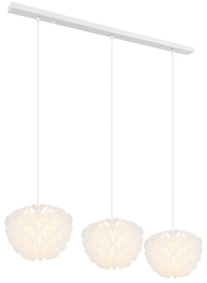 GLOBO LIGHTING Hängeleuchte IRENE Weiß 3x E27 - Bild 3
