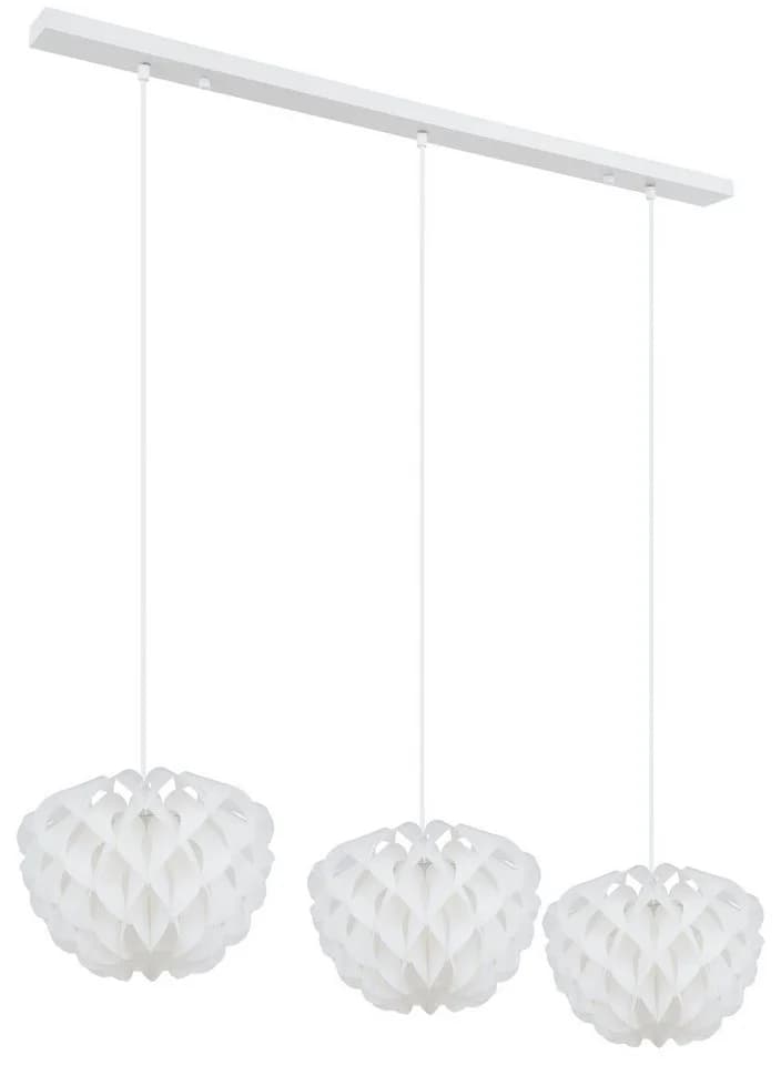 GLOBO LIGHTING Hängeleuchte IRENE Weiß 3x E27 - Bild 4