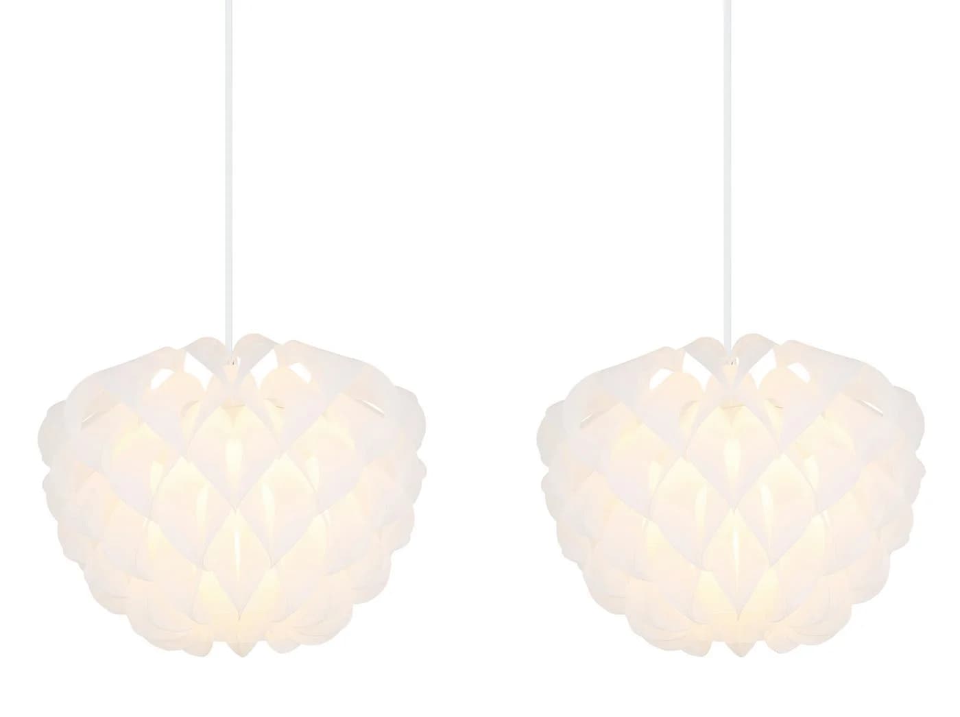 GLOBO LIGHTING Hängeleuchte IRENE Weiß 3x E27 - Bild 5