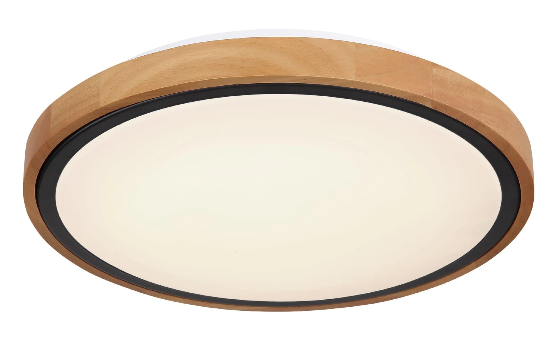 GLOBO LIGHTING LED Deckenleuchte Holzrahmen Warmweiß Neutralweiß