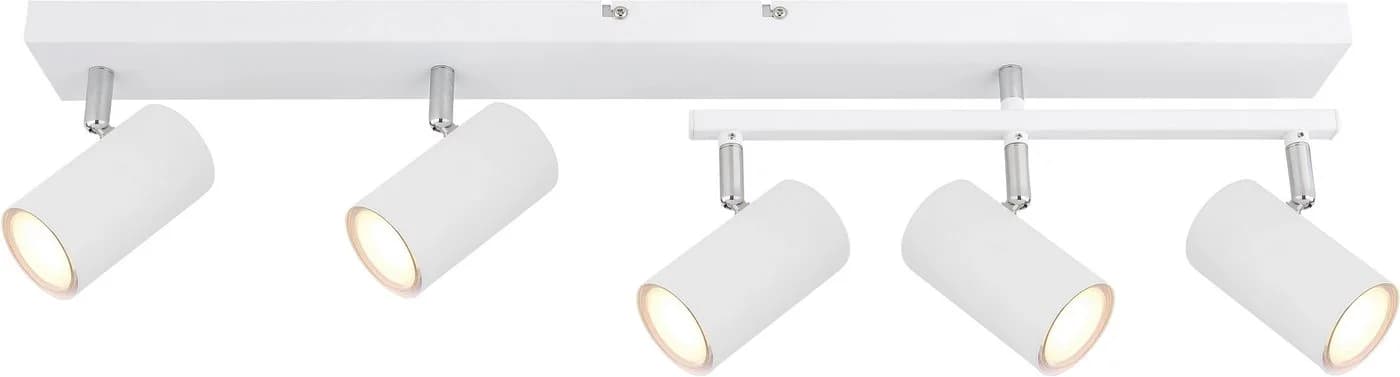 GLOBO LIGHTING ROBBY Deckenstrahler weiß/Chrom schwenkbar GU10 - Bild 2