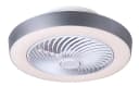 Deckenventilator GHARRA Metall Weiß Kunststoff Grau Kunststoff Opal Kunststoff Klar Bild 2