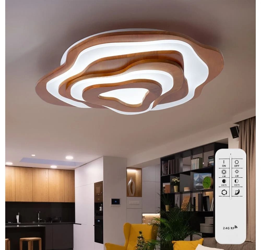 GLOBO LIGHTING LED Deckenleuchte CCT Fernbedienung Warmweiß Kaltweiß