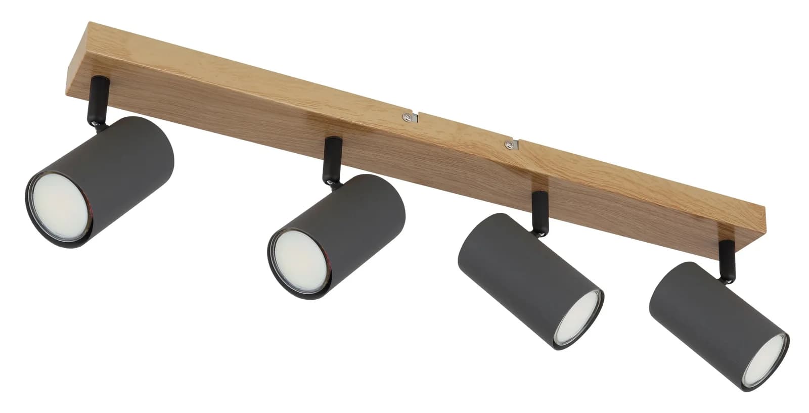 GLOBO Lighting Wand-/Deckenspot ROBBY Braun/Graphit