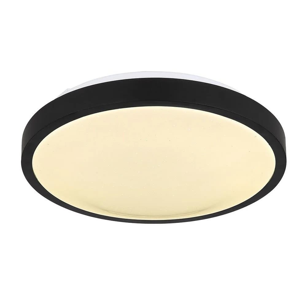 GLOBO LIGHTING LED Deckenleuchte Schwarz mit Bewegungssensor