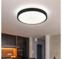 GLOBO LIGHTING LED Deckenleuchte Schwarz mit Bewegungssensor Bild 3