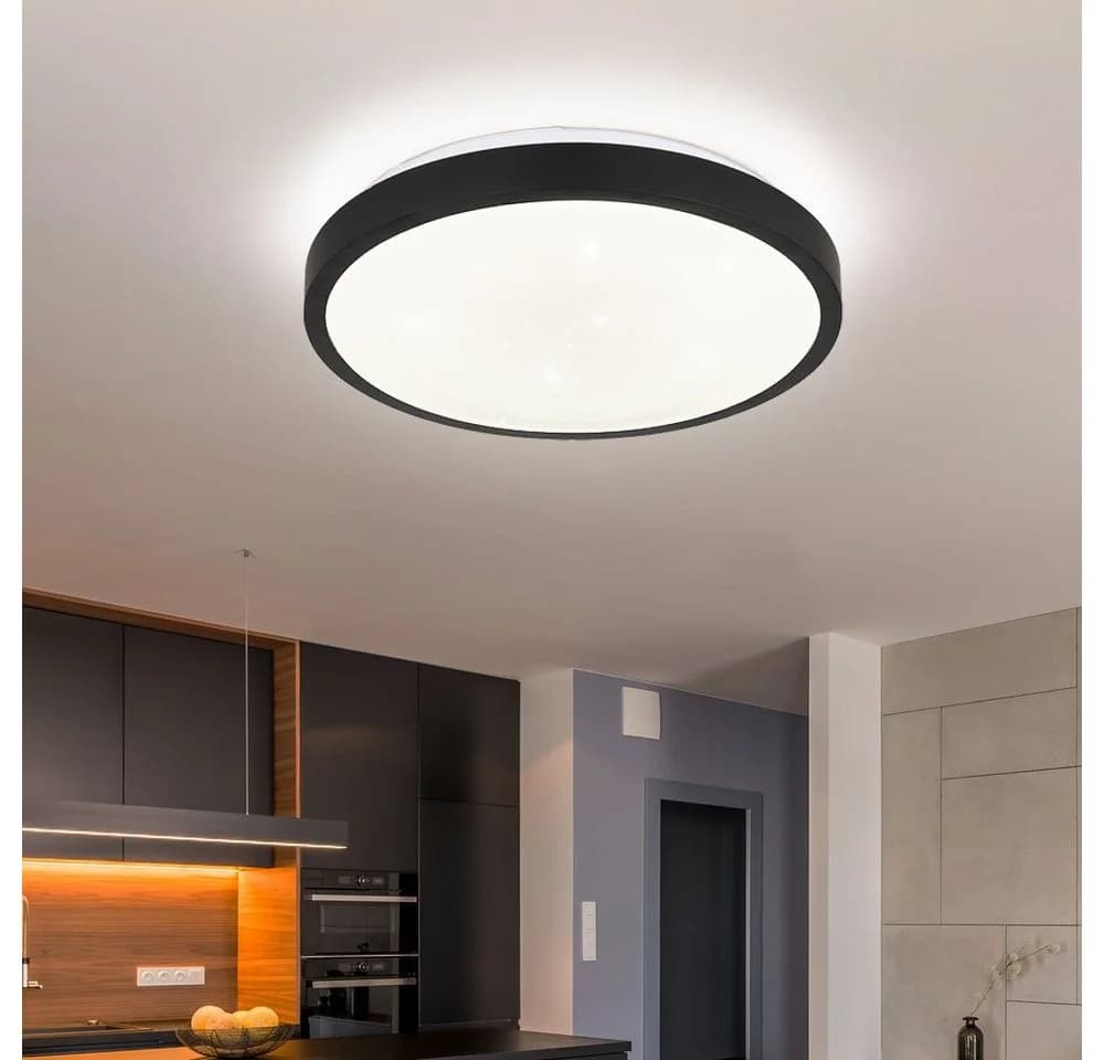 GLOBO LIGHTING LED Deckenleuchte Schwarz mit Bewegungssensor - Bild 3