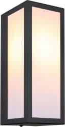 Moderne Außenleuchte aus Metall, Polycarbonat und Glas Bild 2