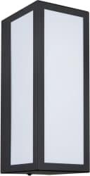 Moderne Außenleuchte aus Metall, Polycarbonat und Glas Bild 3