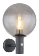 GLOBO LIGHTING LED Außen-Wandleuchte HEDWIG Grau mit Bewegungsmelder Bild 1