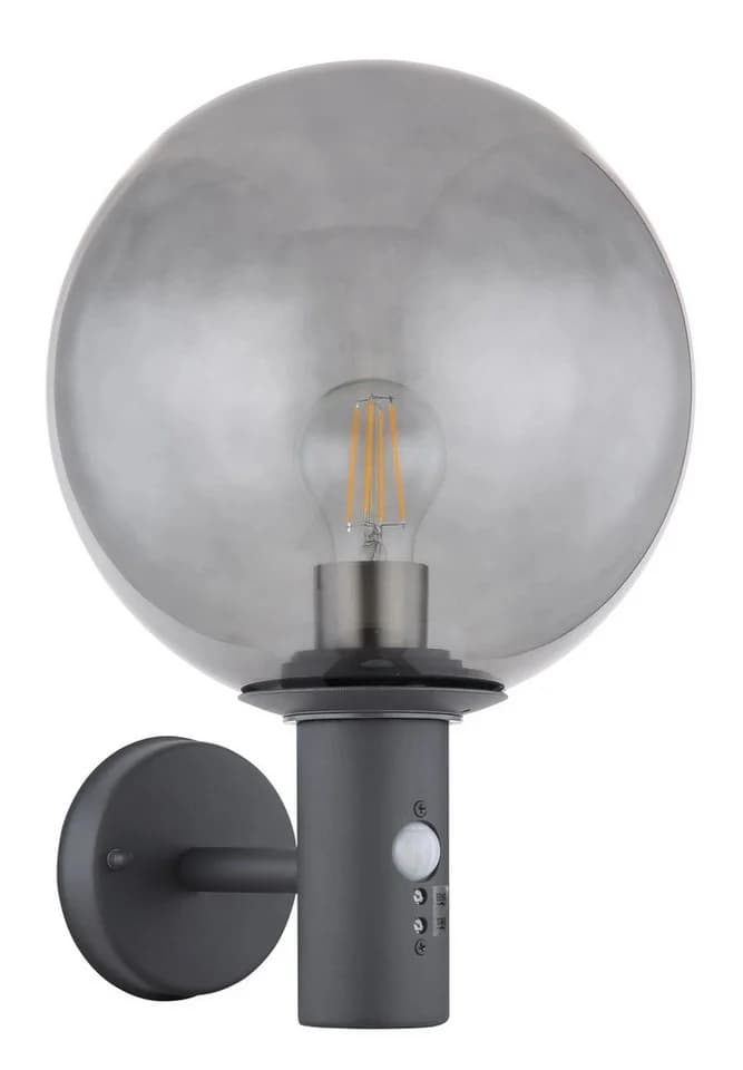 GLOBO LIGHTING LED Außen-Wandleuchte HEDWIG Grau mit Bewegungsmelder - Bild 2