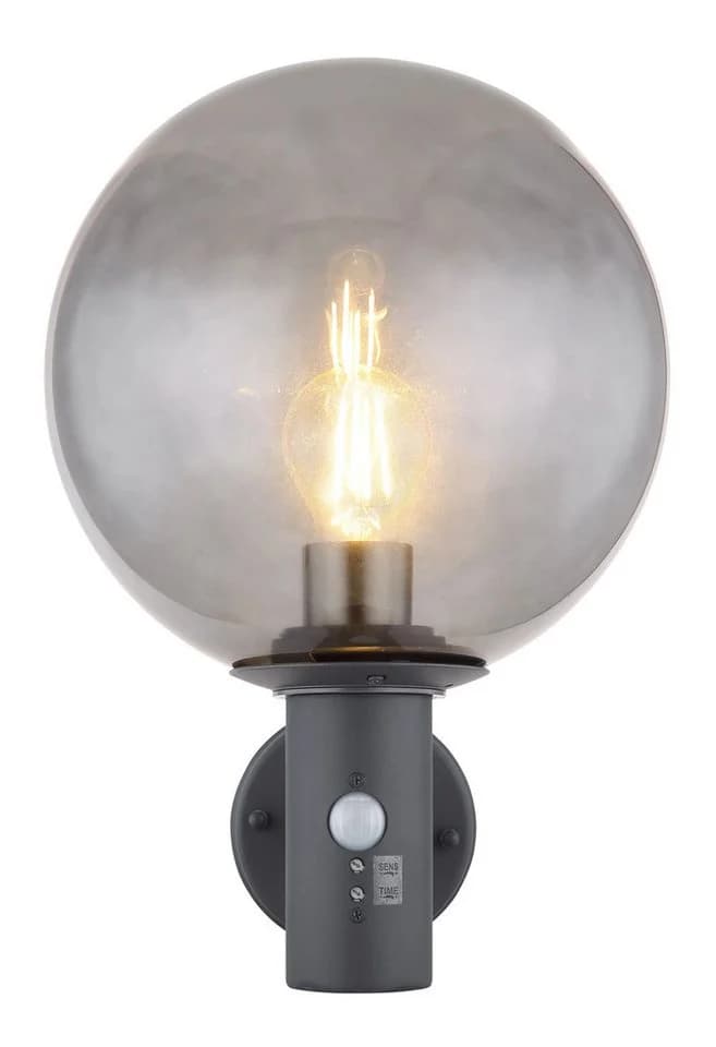 GLOBO LIGHTING LED Außen-Wandleuchte HEDWIG Grau mit Bewegungsmelder - Bild 3