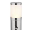 GLOBO LIGHTING Außen-Stehlampe Edelstahl IP44 Sensor Bild 3