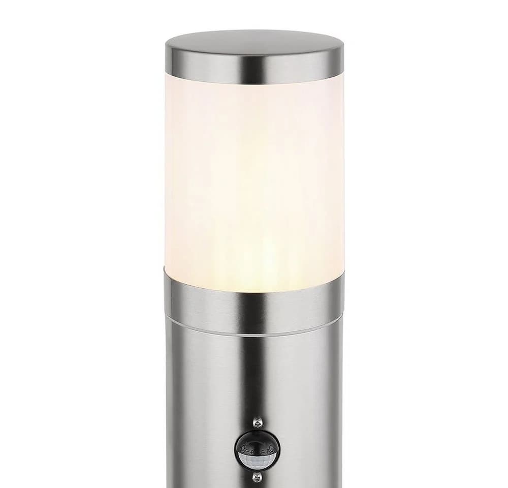 GLOBO LIGHTING Außen-Stehlampe Edelstahl IP44 Sensor - Bild 3