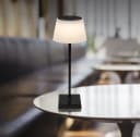 GLOBO LIGHTING Tischleuchte GREGOIR Schwarz Matt 13cm Bild 1