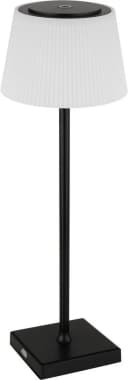 GLOBO LIGHTING Tischleuchte GREGOIR Schwarz Matt 13cm Bild 3