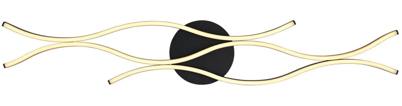 GLOBO LIGHTING LED Deckenleuchte GERONIMO Warmweiß Metall Kunststoff