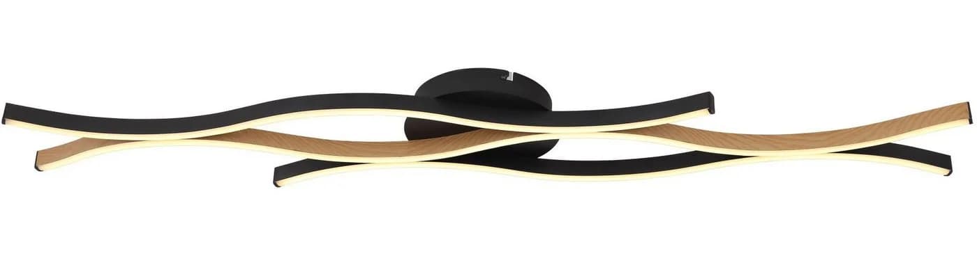 GLOBO LIGHTING LED Deckenleuchte GERONIMO Warmweiß Metall Kunststoff - Bild 2
