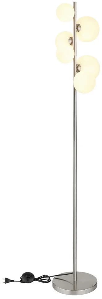 GLOBO LIGHTING Stehlampe RIHA Nickel Matt 6x G9 LED Warmweiß - Bild 2