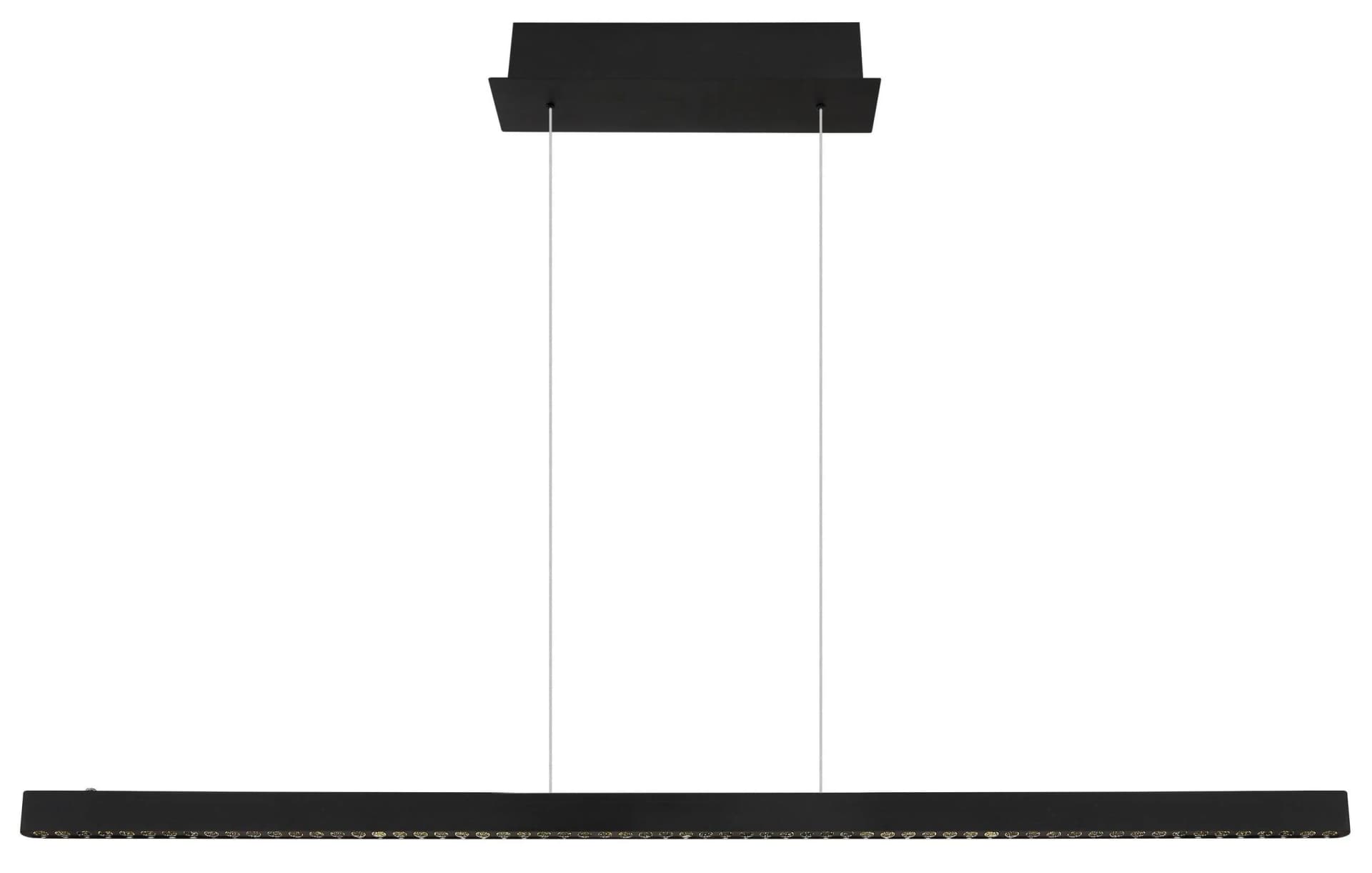 GLOBO LIGHTING LED-Hängeleuchte DENTSY Schwarz Touchdimmer