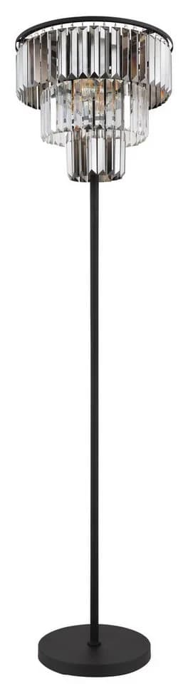 GLOBO LIGHTING Stehlampe NAXIS Schwarz Matt Kristall - Bild 2
