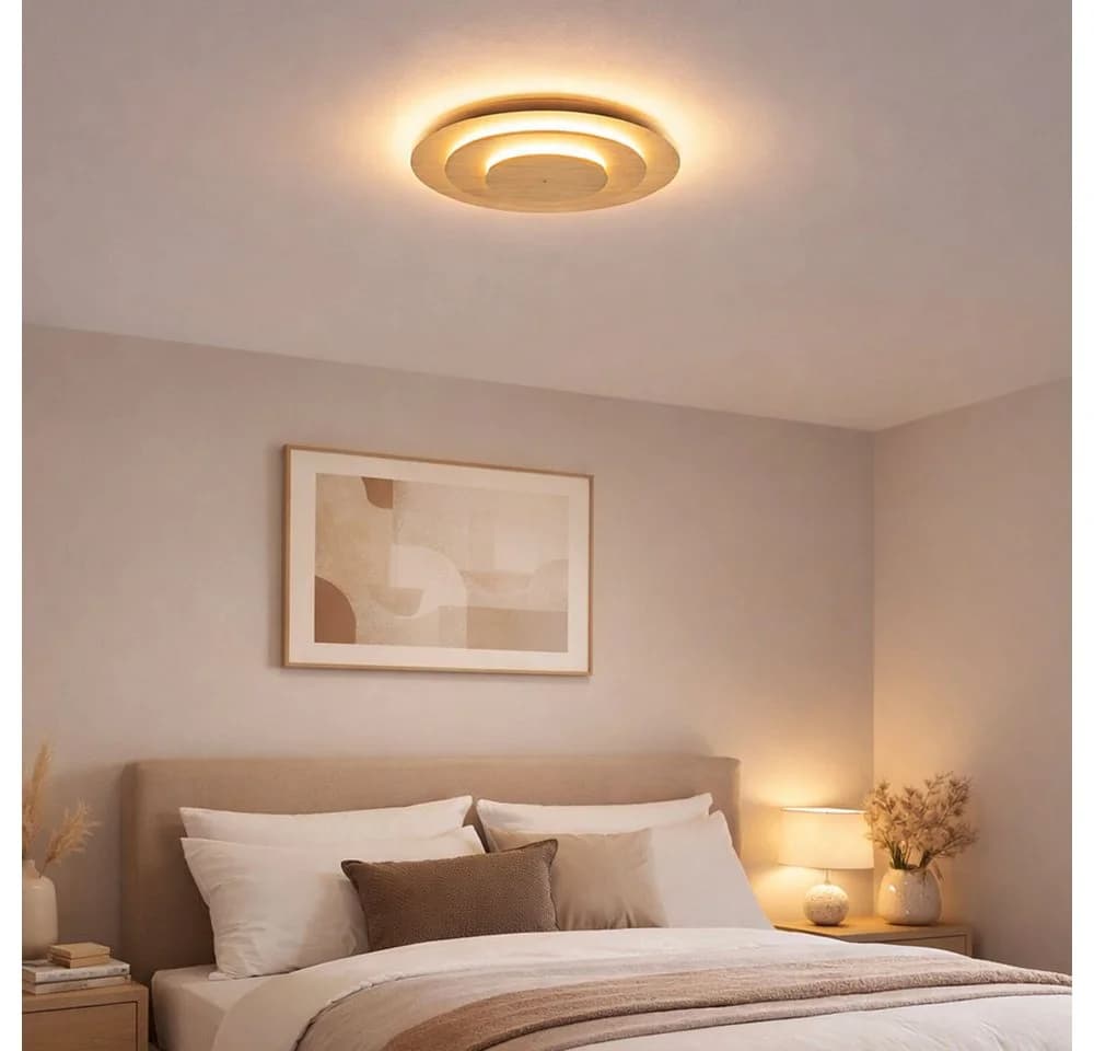 GLOBO LIGHTING LED Deckenleuchte HEDA Gold Modern - Bild 5