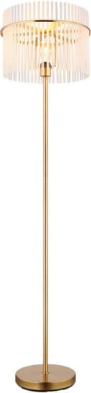 GLOBO LIGHTING Stehlampe GORLEY Gold Matt Glasstäbe Bild 3