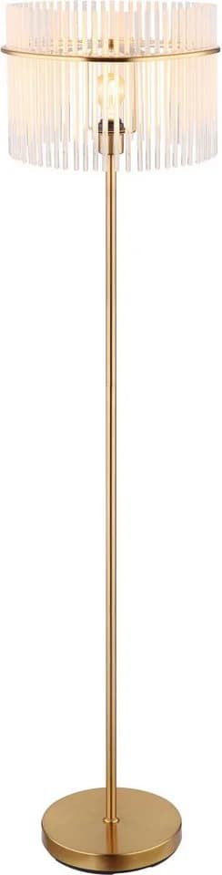 GLOBO LIGHTING Stehlampe GORLEY Gold Matt Glasstäbe - Bild 4