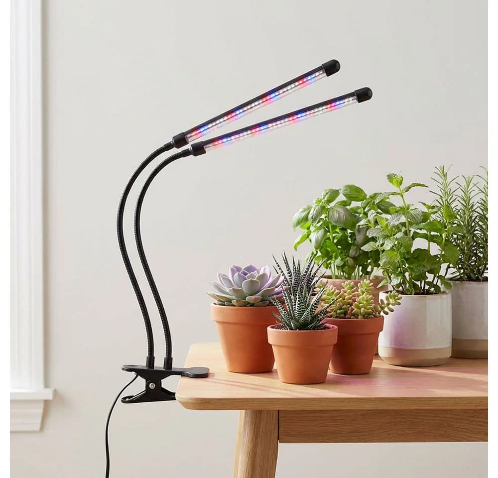 GLOBO LIGHTING LED Klemmleuchte Pflanzenlampe Schwarz Dimmbar - Bild 3