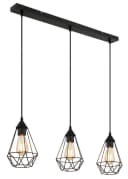 GLOBO LIGHTING Hängeleuchte ZACHARY Schwarz Metall Bild 3