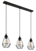 GLOBO LIGHTING Hängeleuchte ZACHARY Schwarz Metall Bild 4