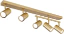 GLOBO LIGHTING Deckenstrahler ROBBY Gold Modern Bild 1