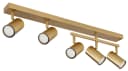 GLOBO LIGHTING Deckenstrahler ROBBY Gold Modern Bild 2