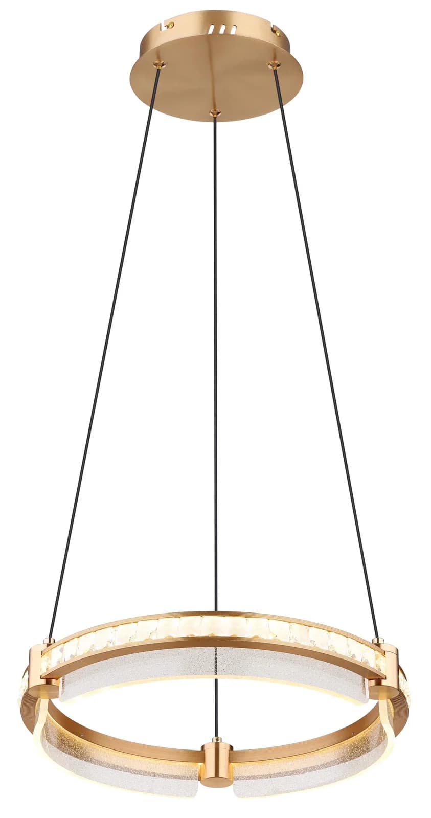 Hängeleuchte BLONDIE Goldfarben Dimmbar GLOBO Lighting
