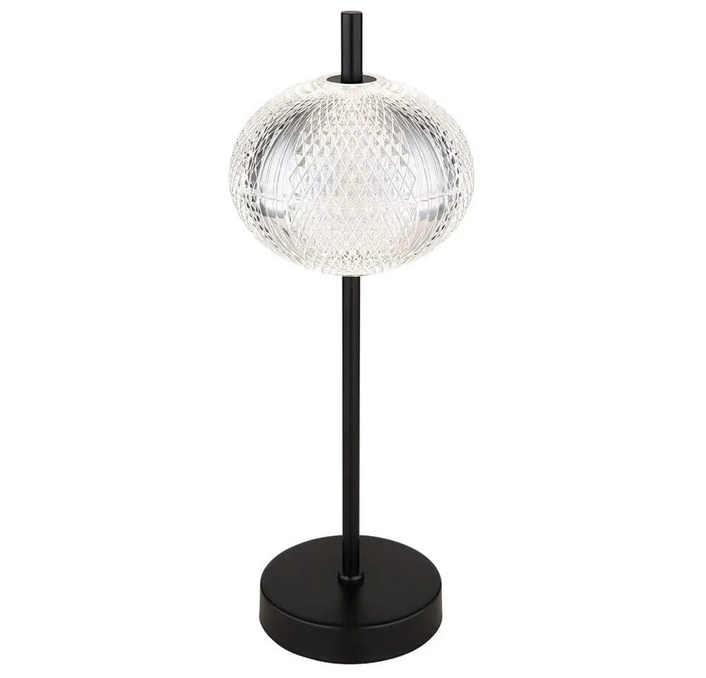GLOBO LIGHTING LED Tischleuchte Schwarz Dimmbar CCT